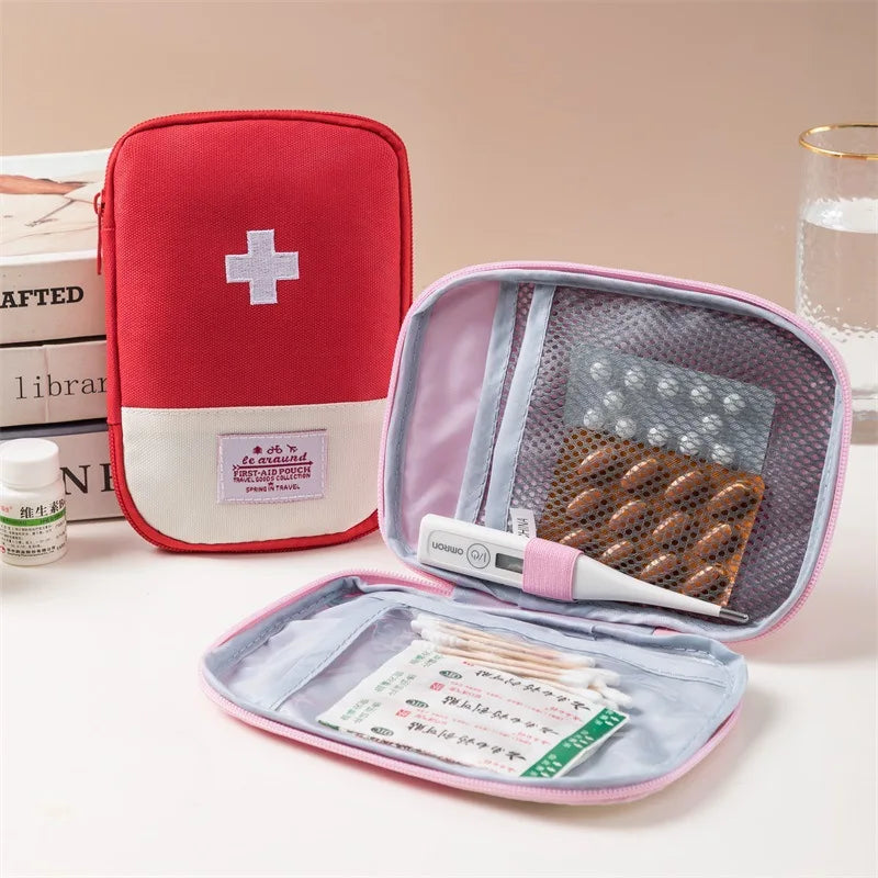 Travel Medicine Bag Pill Storage Pouch Outdoor Essentials Emergency Survival Bag Mini First-aid Kit Portable Home Storage Bag by Passport Outfitters