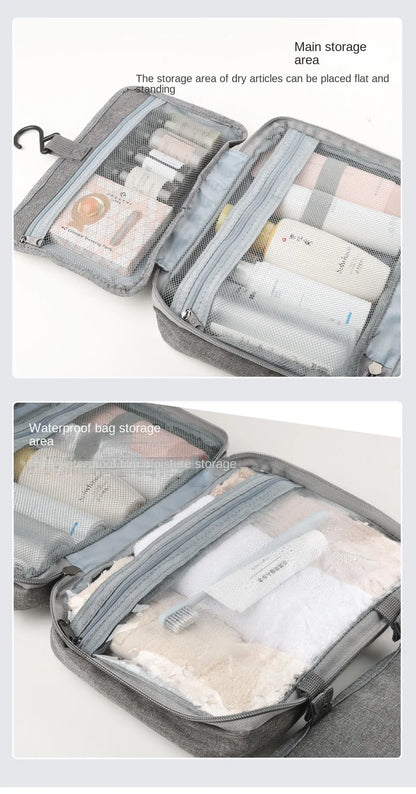 Travel Waterproof Folding Dry and Wet Separation Toiletry Bag - Passport Outfitters Apparel 