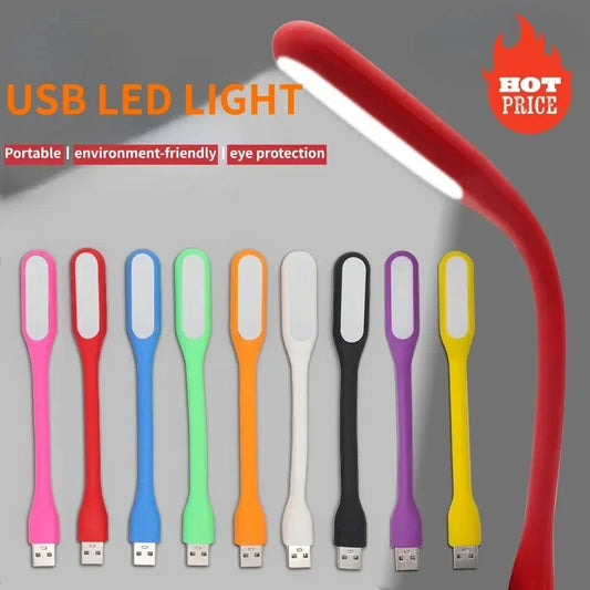 Portable USB 5v LED reading lamp mini book light with USB
