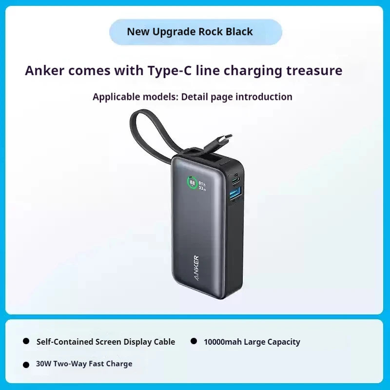 ANKER Nano 10000mAh Power Bank 30W - Passport Outfitters Apparel 