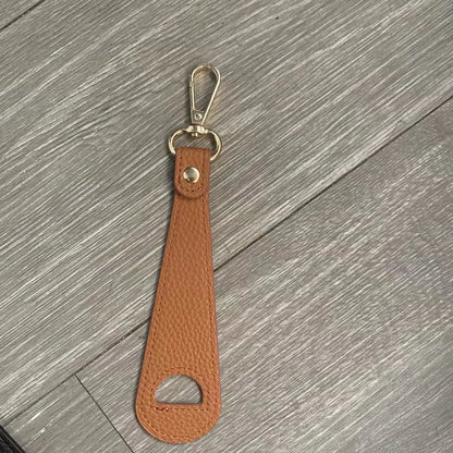 Travel Hat Clip Leather Simple Golf Baseball Hat Clip Summer Hat Strap Towel Glove Storage Wallet Buckle Hands-free Latch Clip by Passport Outfitters