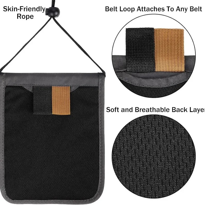 Travel Pouch Neck Wallet Family Passport Holder Organizer Case with RFID Blocking Passport Wallet Travel Wallet Travel Accessori by Passport Outfitters