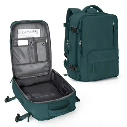 Backpack 40x30x20 Airplane, Cabin Hand Luggage Backpack, Laptop Backpack for Aeroplane Travel, School Backpack by Passport Outfitters