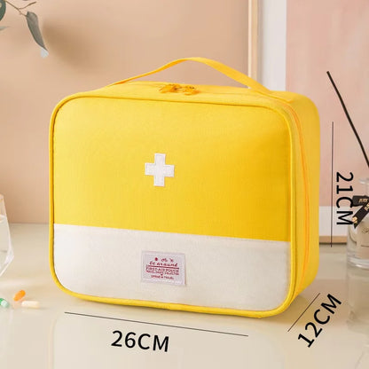 Travel Medicine Bag Pill Storage Pouch Outdoor Essentials Emergency Survival Bag Mini First-aid Kit Portable Home Storage Bag by Passport Outfitters