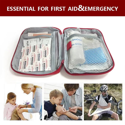 Travel Medicine Bag Pill Storage Pouch Outdoor Essentials Emergency Survival Bag Mini First-aid Kit Portable Home Storage Bag by Passport Outfitters