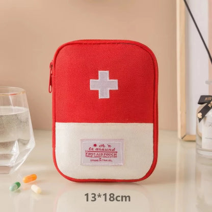 Travel Medicine Bag Pill Storage Pouch Outdoor Essentials Emergency Survival Bag Mini First-aid Kit Portable Home Storage Bag by Passport Outfitters