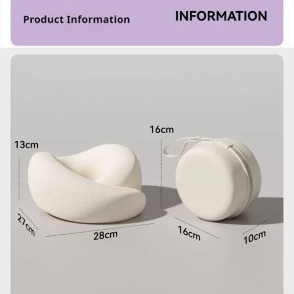 Travel Neck Pillow Travel Neck Cushion Durable U-shaped Travel Pillow Non-deformed Airplane Pillow by Passport Outfitters
