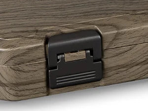 AWOTE Travel Cigar Humidor with Cigar Lighter, Cedar Wood, V Cut Cutter, Portable Cigar Humidor with Humidifier & Hygrometer by Passport Outfitters