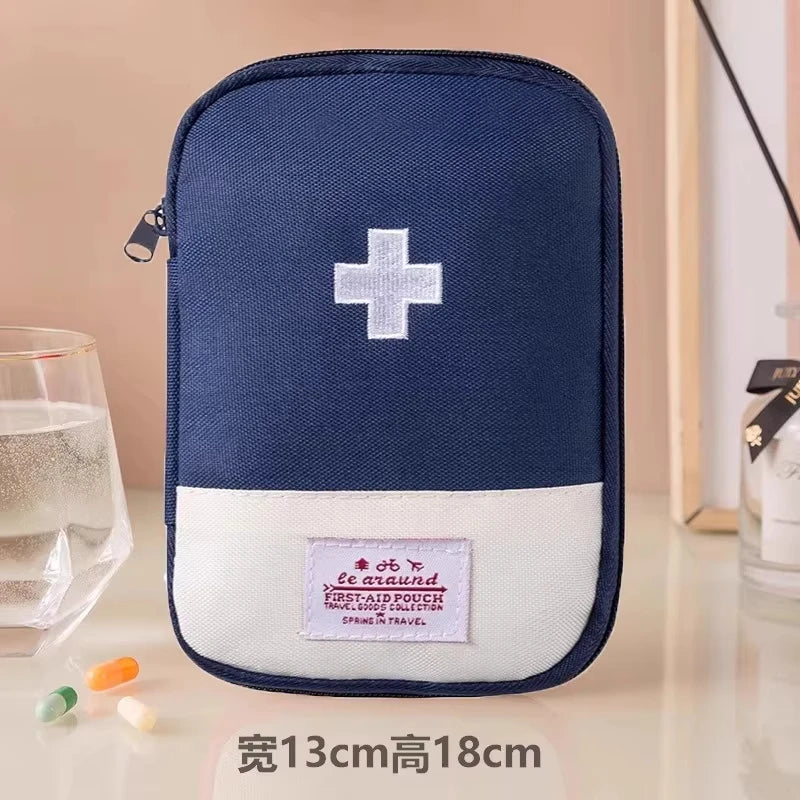 Travel Medicine Bag Pill Storage Pouch Outdoor Essentials Emergency Survival Bag Mini First-aid Kit Portable Home Storage Bag by Passport Outfitters