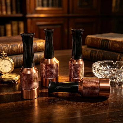 4PCS - Cigar holders, cigar accessories, Cigar mouthpiece, luxurious holiday gifts, Fits Cigars with 36-58 Ring Gauge by Passport Outfitters