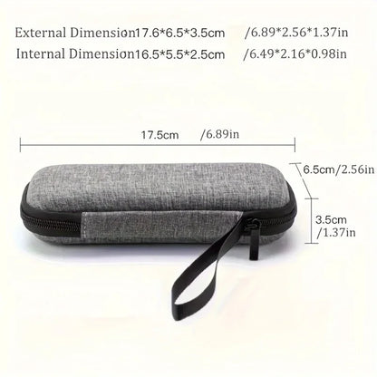 Razor Case - Portable & Multifunctional Travel Organizer for Beard and Mustache Grooming Essentials by Passport Outfitters