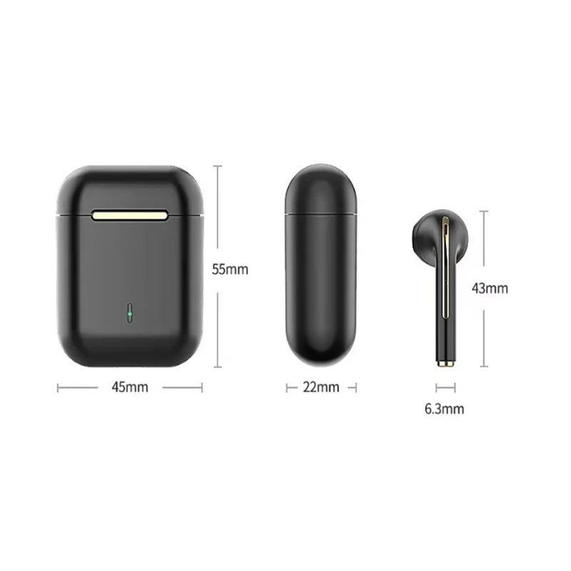 True Wireless Earphone Noise Cancelling Headphone HiFI Stereo Game With Micr TWS In Ear Earbuds Waterproof Headset by Passport Outfitters