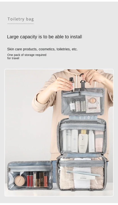 Travel Waterproof Folding Dry and Wet Separation Toiletry Bag - Passport Outfitters Apparel 