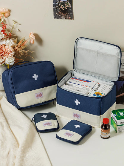 Travel Medicine Bag Pill Storage Pouch Outdoor Essentials Emergency Survival Bag Mini First-aid Kit Portable Home Storage Bag by Passport Outfitters