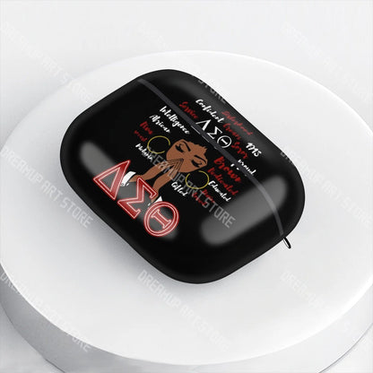 Delta Sigma Theta DST Case For AirPods 1 2 3 4 Case Cover AirPods Pro 2 Wireless Headphones by Passport Outfitters