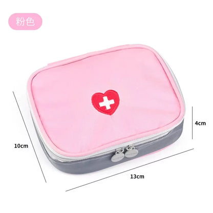 Travel Medicine Bag Pill Storage Pouch Outdoor Essentials Emergency Survival Bag Mini First-aid Kit Portable Home Storage Bag by Passport Outfitters