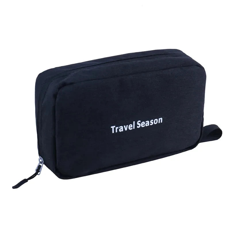 Hanging Travel Toiletry Bag for Men and Women Waterproof Makeup Cosmetic Beautician Folding Bag Bathroom and Shower Organizer by Passport Outfitters