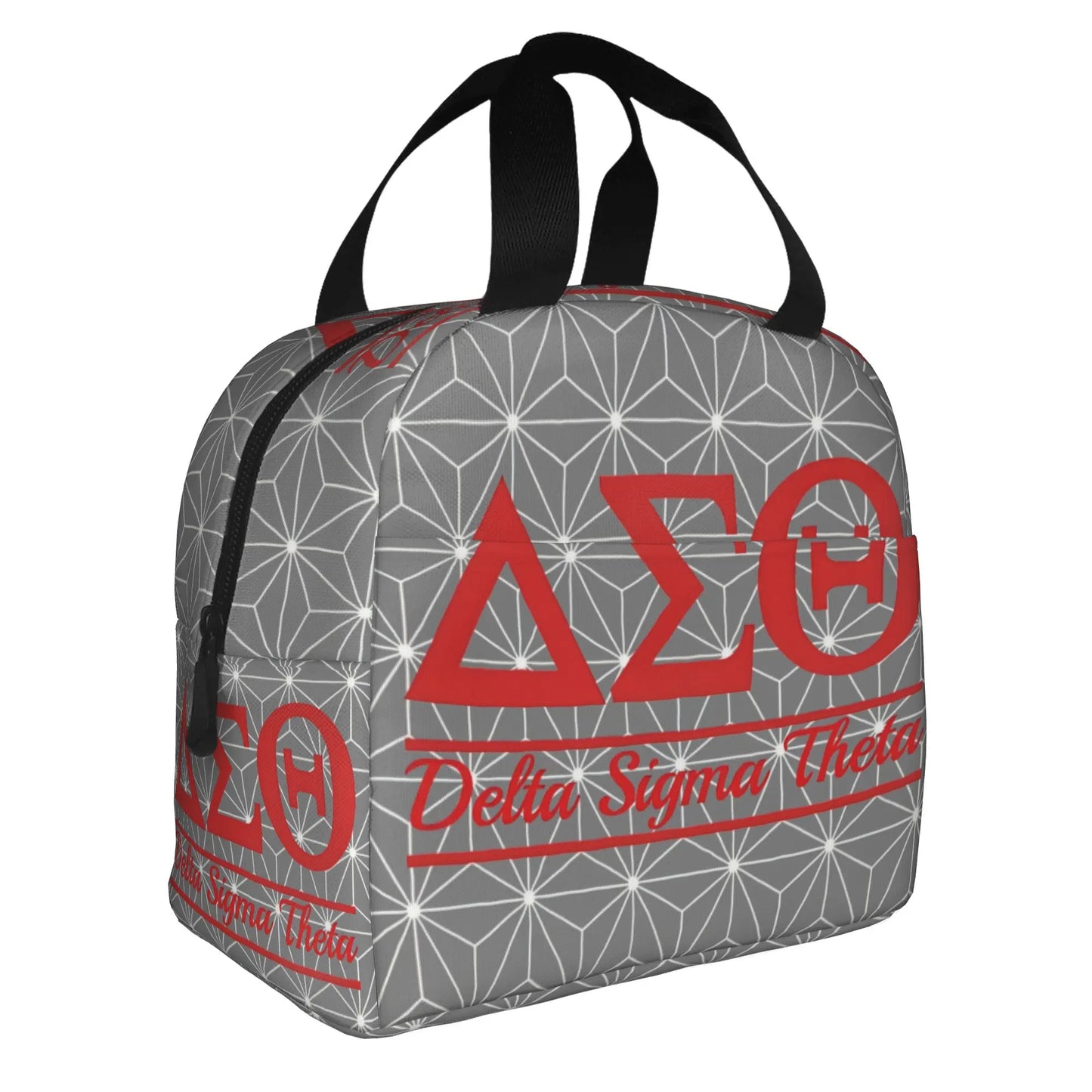 Deltas Sigmas Thetas 1913 DST Sorority Insulated Lunch Tote Bag for Women Portable Cooler Thermal Bento Box Work School Travel by Passport Outfitters