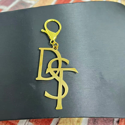 Party sisters Gift Greek Organization Letter Stainless Steel Keychain by Passport Outfitters