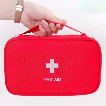 Travel Medicine Bag Pill Storage Pouch Outdoor Essentials Emergency Survival Bag Mini First-aid Kit Portable Home Storage Bag by Passport Outfitters