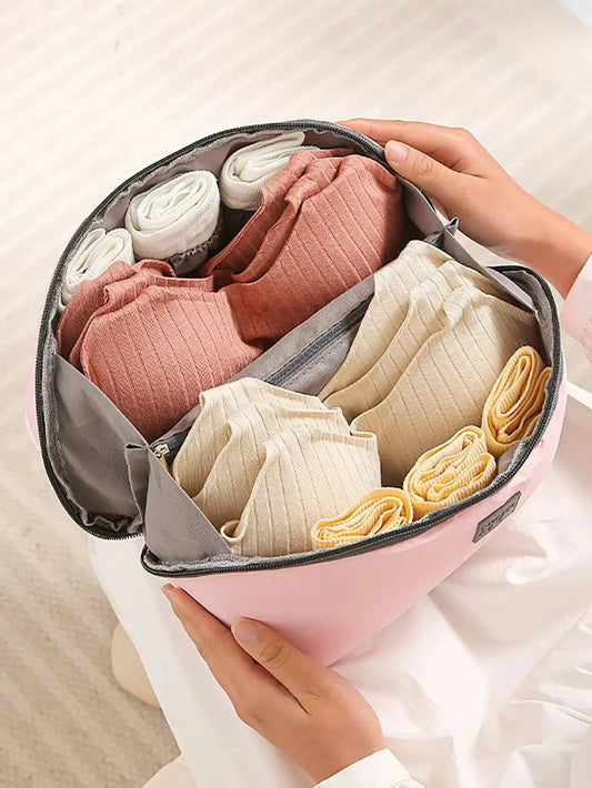 Daily Travel  Bag For Underwear Cosmetics Makeup Travel Organizer Bag Wardrobe Closet Clothe Pouch Socks Panties Bra Bags Travel - Passport Outfitters Apparel 