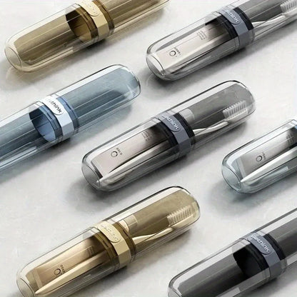 Travel Mouthwash Cup Portable Toothbrush Holder - Passport Outfitters Apparel 