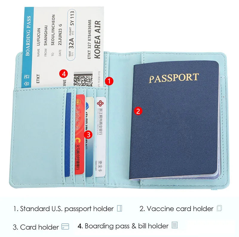 New Passport Holder for Travel Essentials/Passport Wallet Cover Case for Travel Accessories,Passport Book Holders for Women/Men by Passport Outfitters