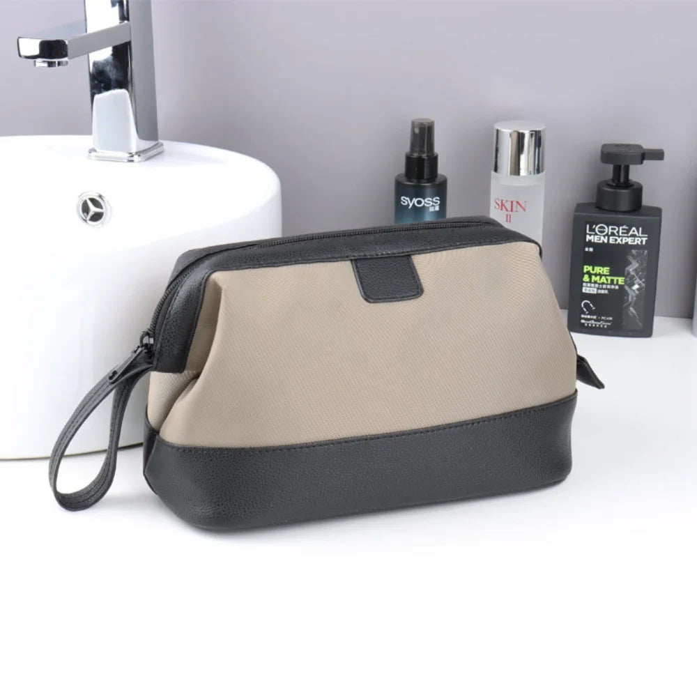 Large Capacity Women's Men Travel Toiletry Bag Makeup Cosmetics Storage Organizer Holer 2-layer Toiletry Washing Bag Waterproof by Passport Outfitters