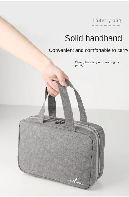 Travel Waterproof Folding Dry and Wet Separation Toiletry Bag - Passport Outfitters Apparel 