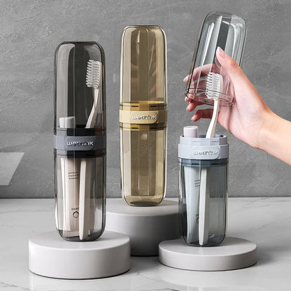 Travel Mouthwash Cup Portable Toothbrush Holder - Passport Outfitters Apparel 