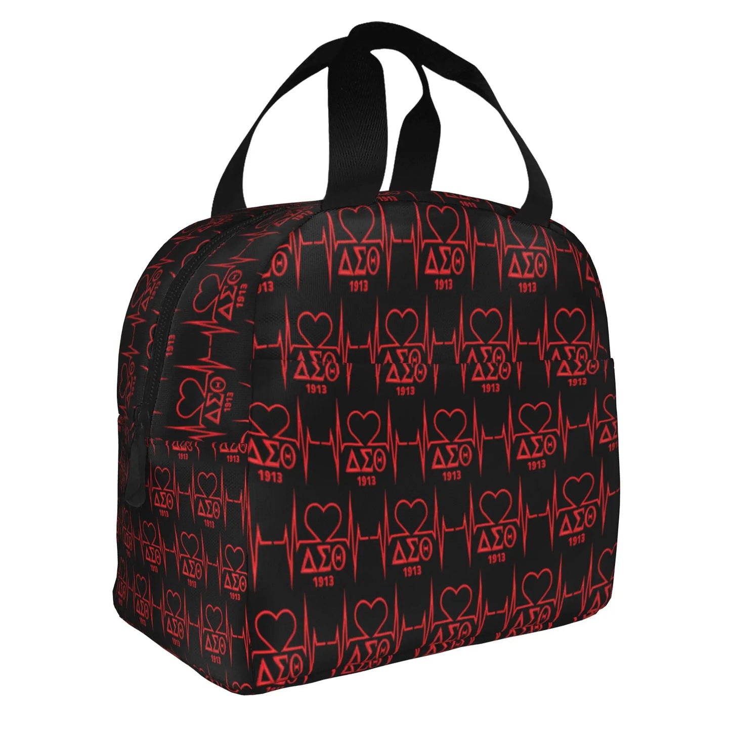 Deltas Sigmas Thetas 1913 DST Sorority Insulated Lunch Tote Bag for Women Portable Cooler Thermal Bento Box Work School Travel by Passport Outfitters