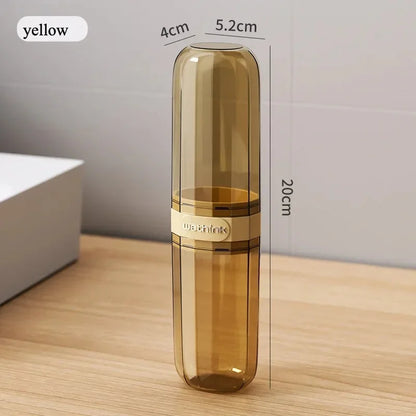 Travel Mouthwash Cup Portable Toothbrush Holder - Passport Outfitters Apparel 