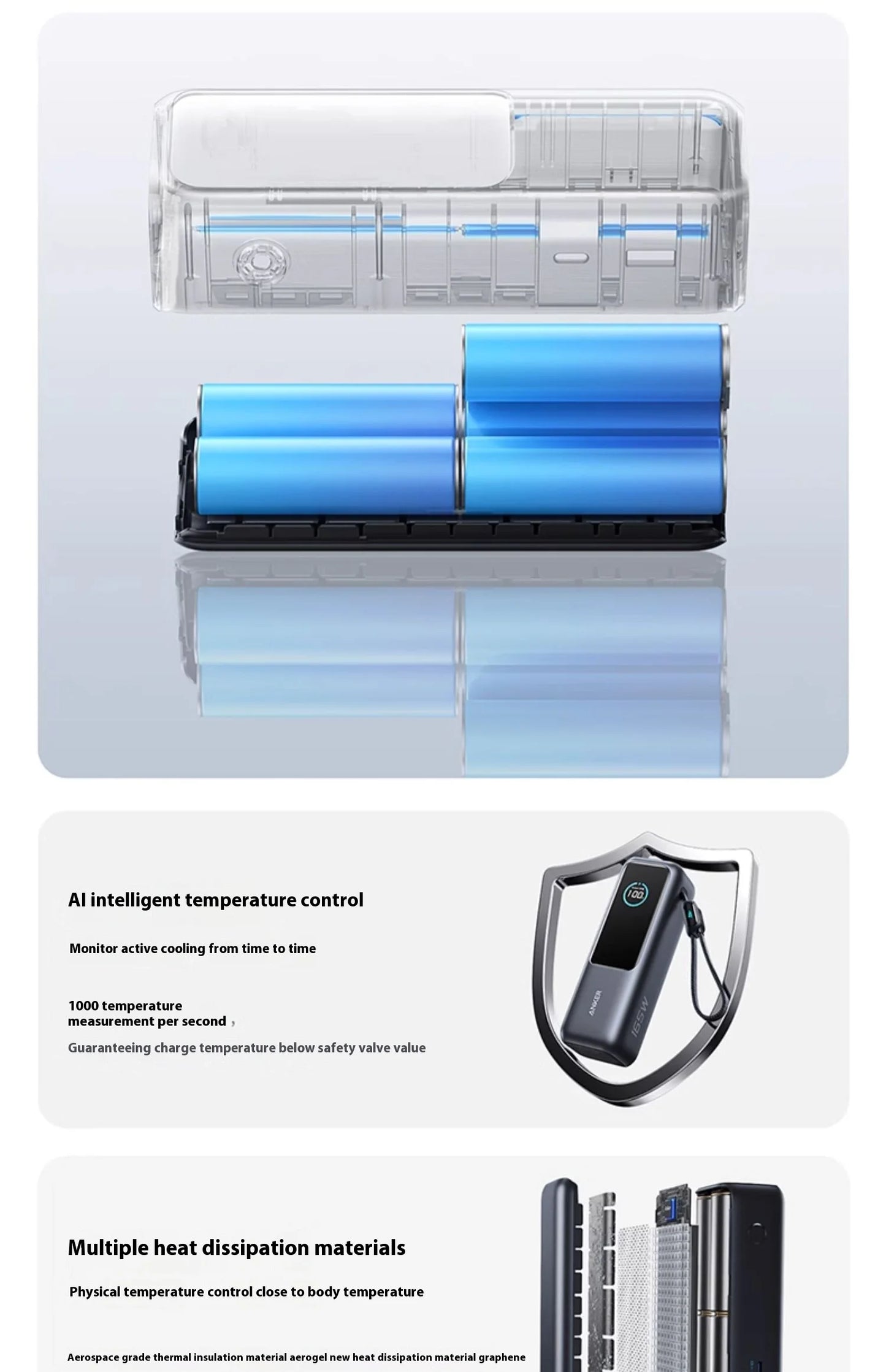 Anker Zolo Power Bank 25000mAh 165W - Passport Outfitters Apparel 
