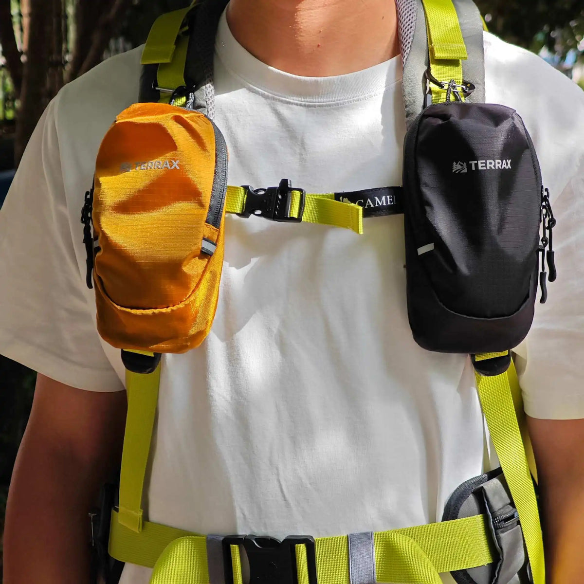 Outdoor Arm Bag Multifunctional Hiking Storage Bag Water Bottle Phone Pouch Adjustable Expand Backpack for Camping Hiking Sports by Passport Outfitters