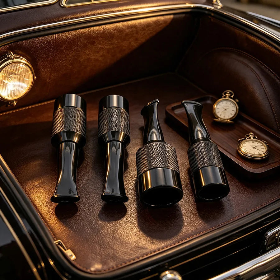 4PCS - Cigar holders, cigar accessories, Cigar mouthpiece, luxurious holiday gifts, Fits Cigars with 36-58 Ring Gauge by Passport Outfitters