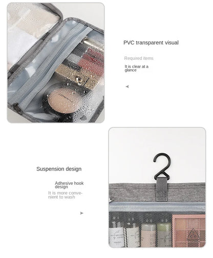 Travel Waterproof Folding Dry and Wet Separation Toiletry Bag - Passport Outfitters Apparel 