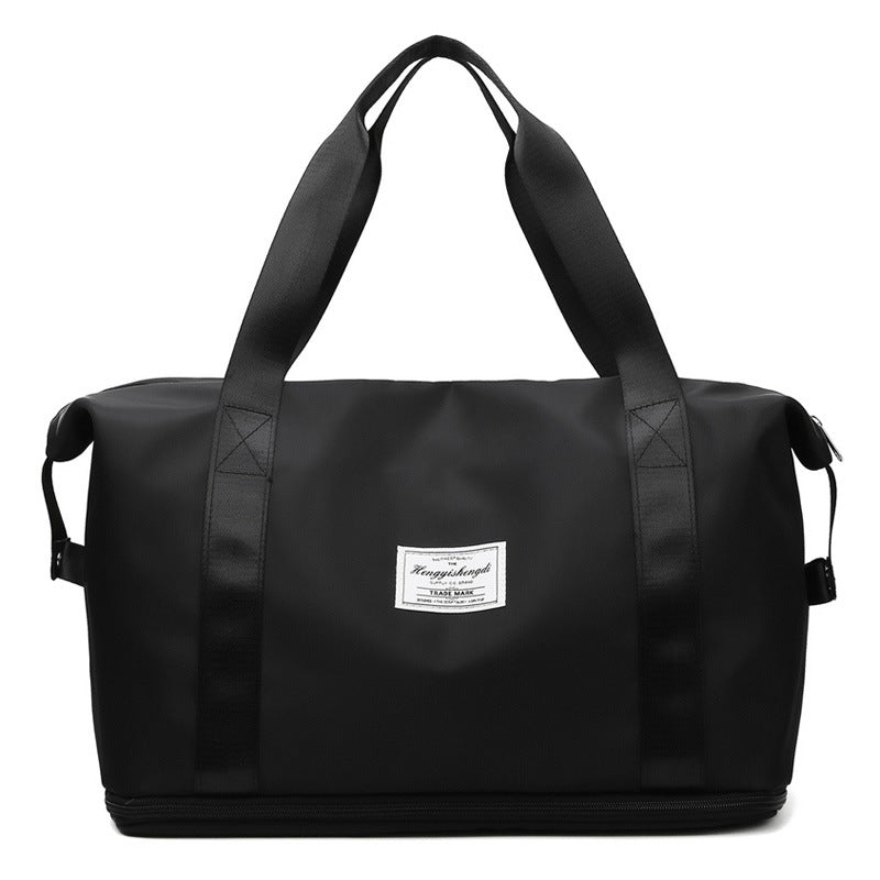 Expandable Travel Duffel Bag – Waterproof Weekender with Shoe Pocket by Passport Outfitters