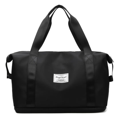 Expandable Travel Duffel Bag – Waterproof Weekender with Shoe Pocket by Passport Outfitters