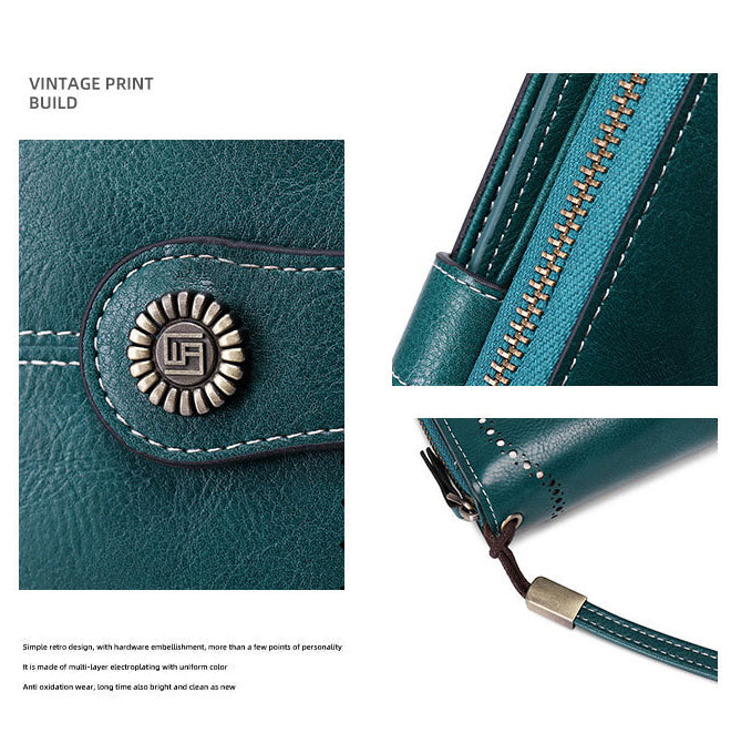 RFID-Blocking Travel Clutch Wallet | Multi-Card & Passport Organizer by Passport Outfitters