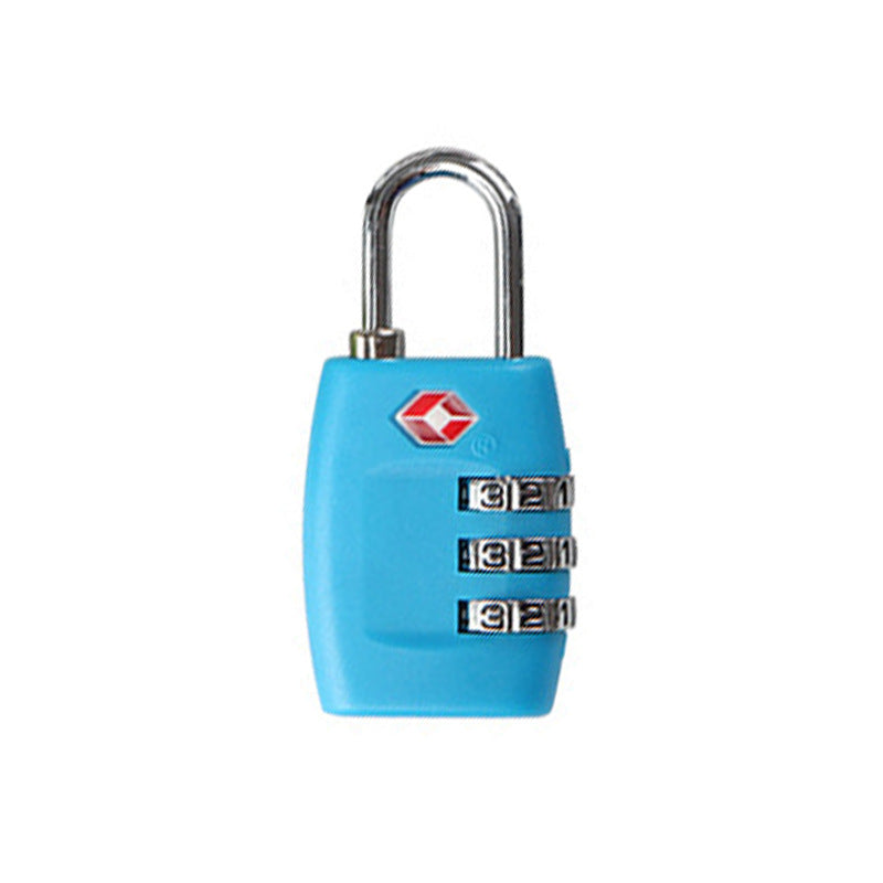 TSA-Approved 3-Digit Combination Travel Luggage Lock | Secure Zipper Padlock by Passport Outfitters