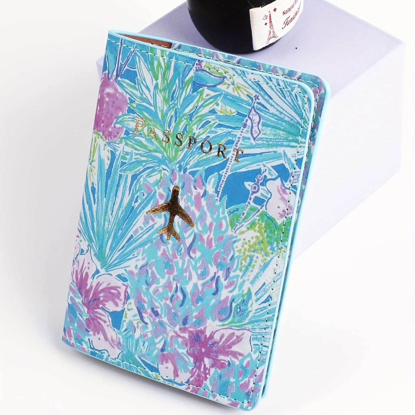 Fashion Floral Travel Passport Holder