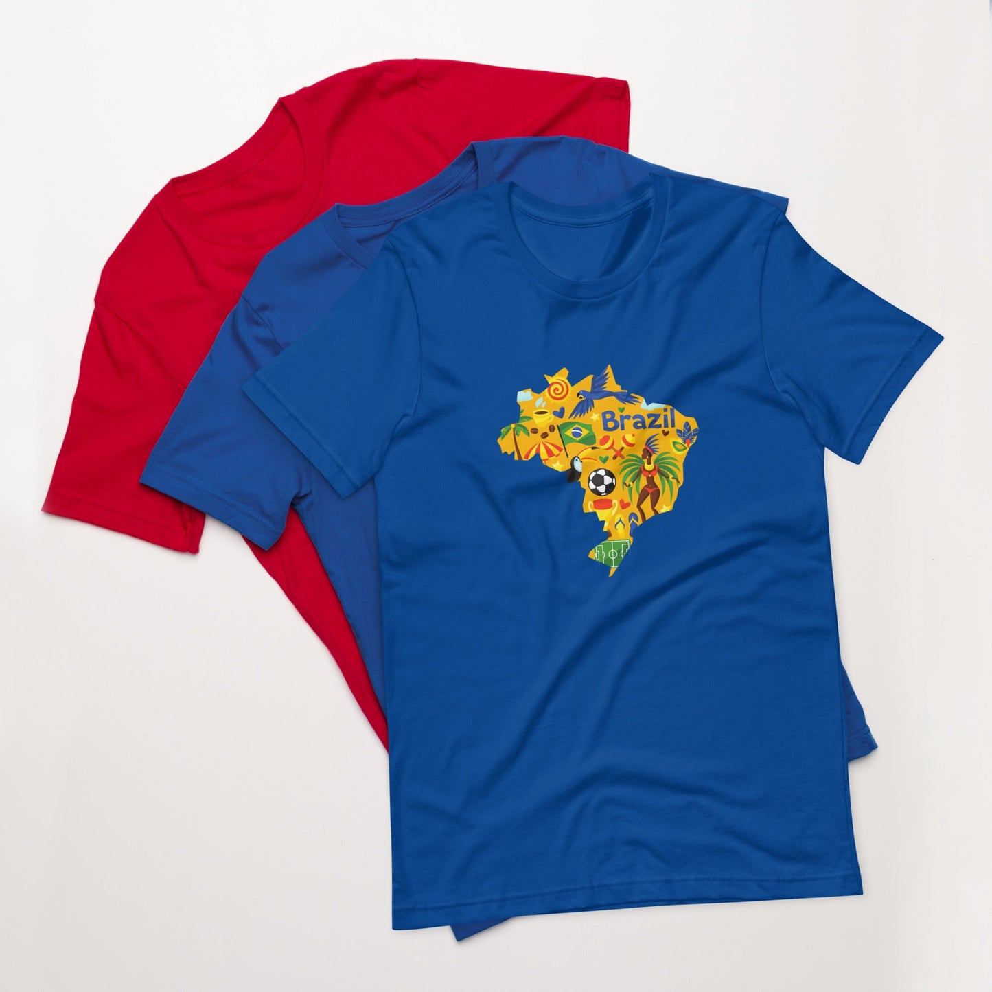 Brazil Unisex t-shirt - Passport Outfitters Apparel