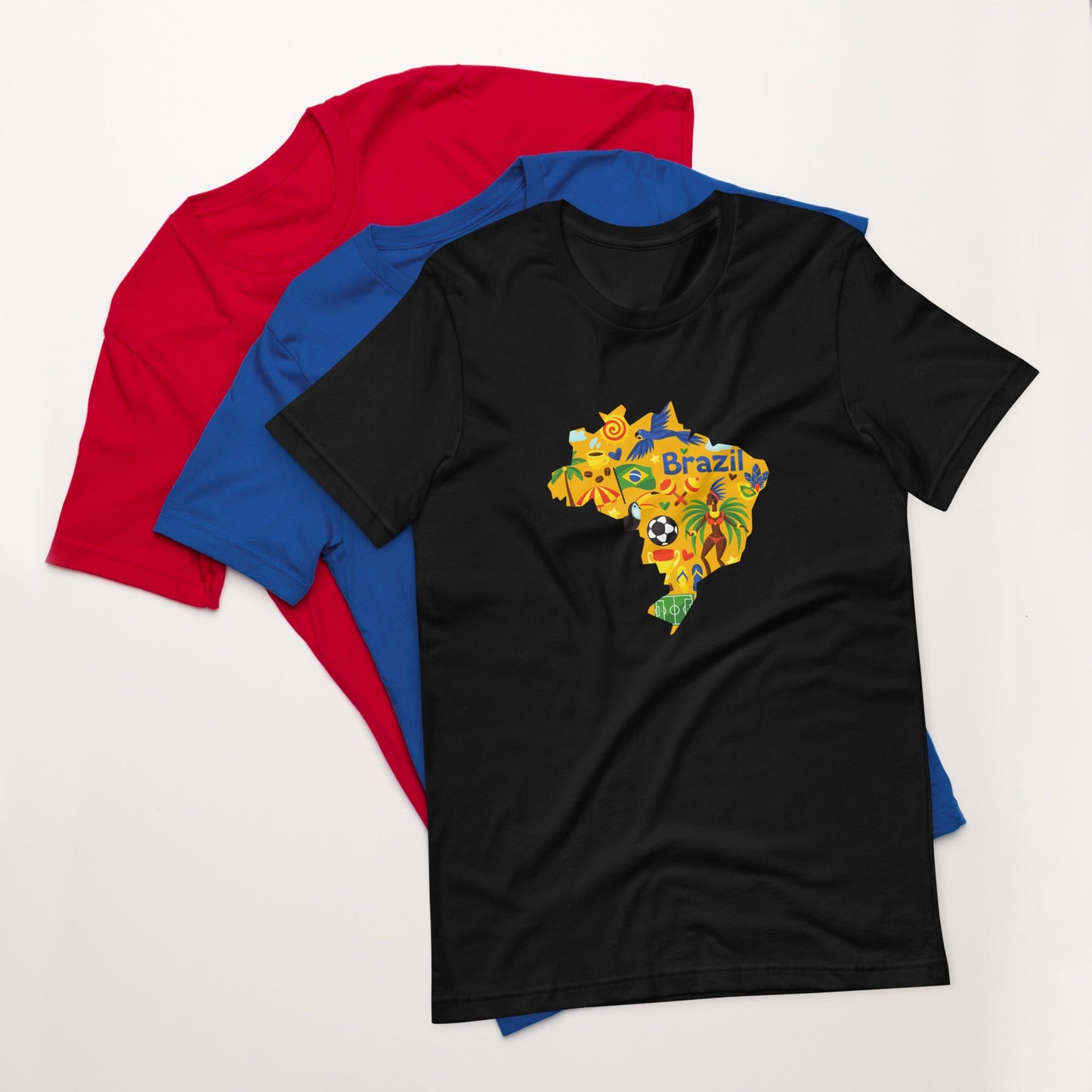 Brazil Unisex t-shirt - Passport Outfitters Apparel