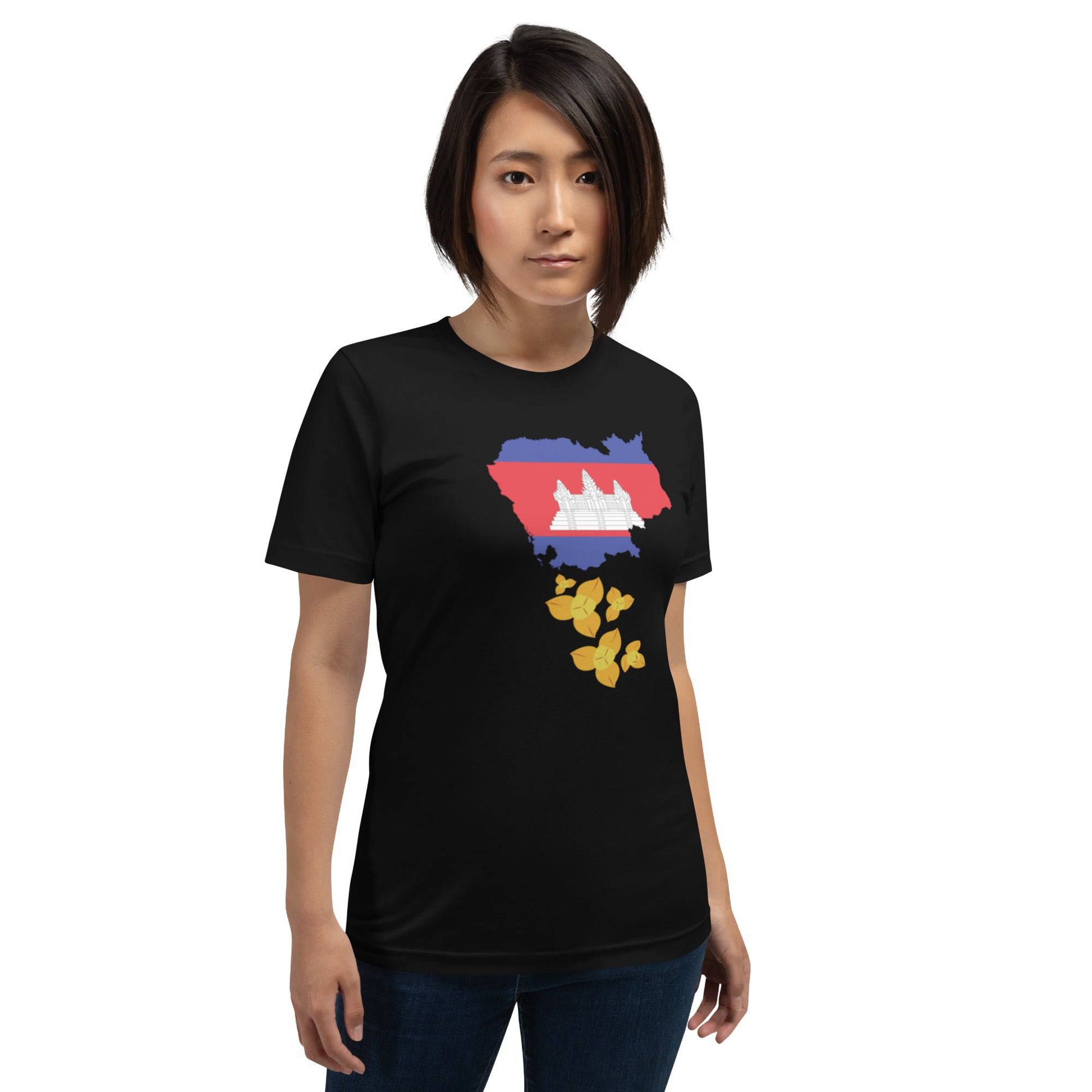 Cambodia Flowers t-shirt - Passport Outfitters Apparel