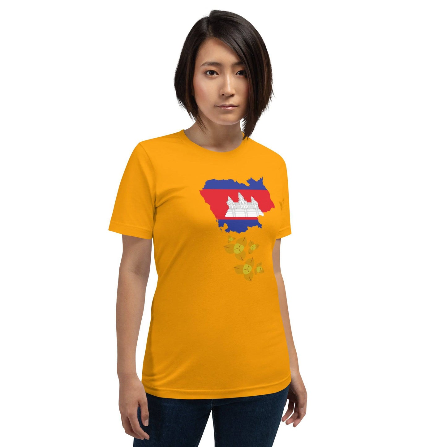 Cambodia Flowers t-shirt - Passport Outfitters Apparel