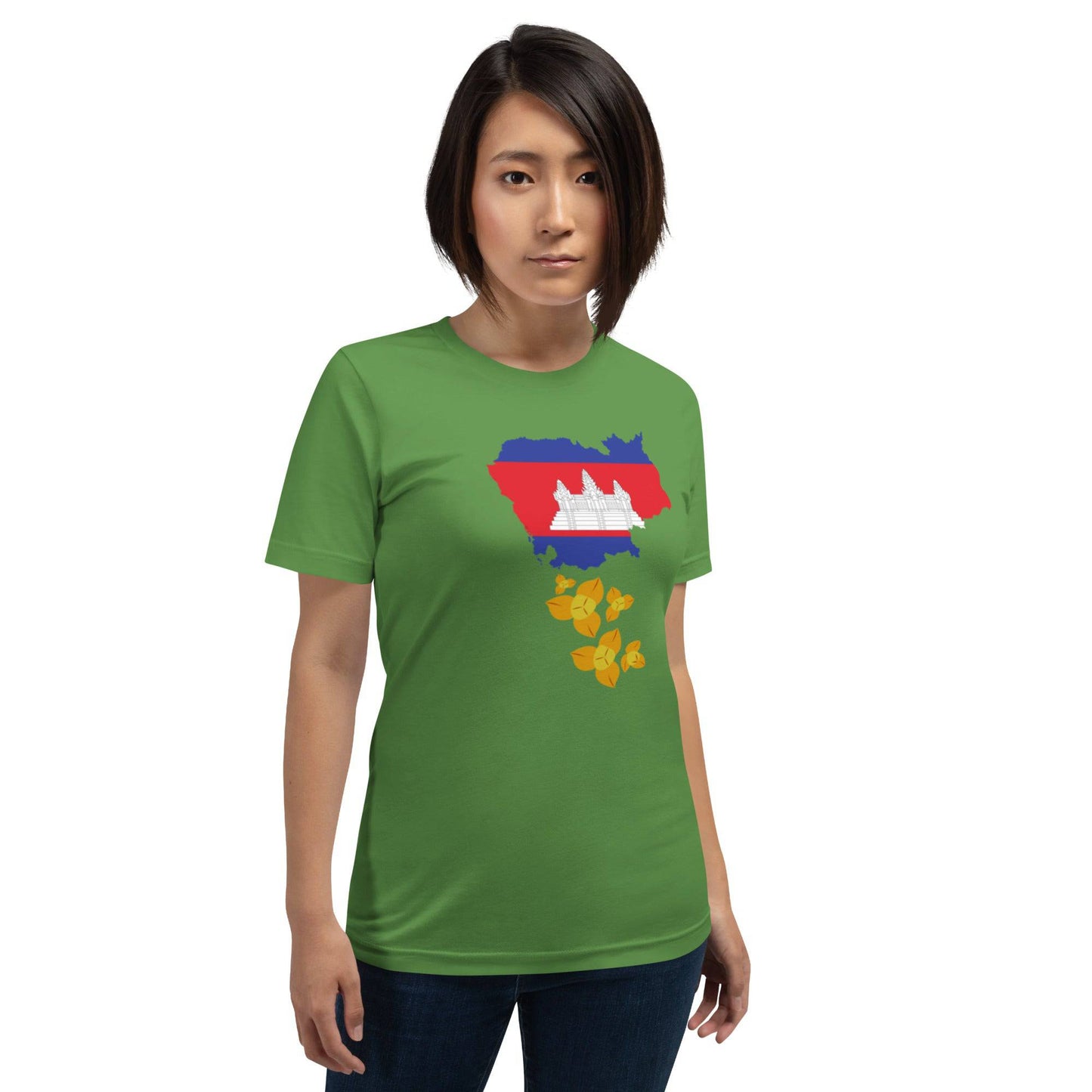 Cambodia Flowers t-shirt - Passport Outfitters Apparel