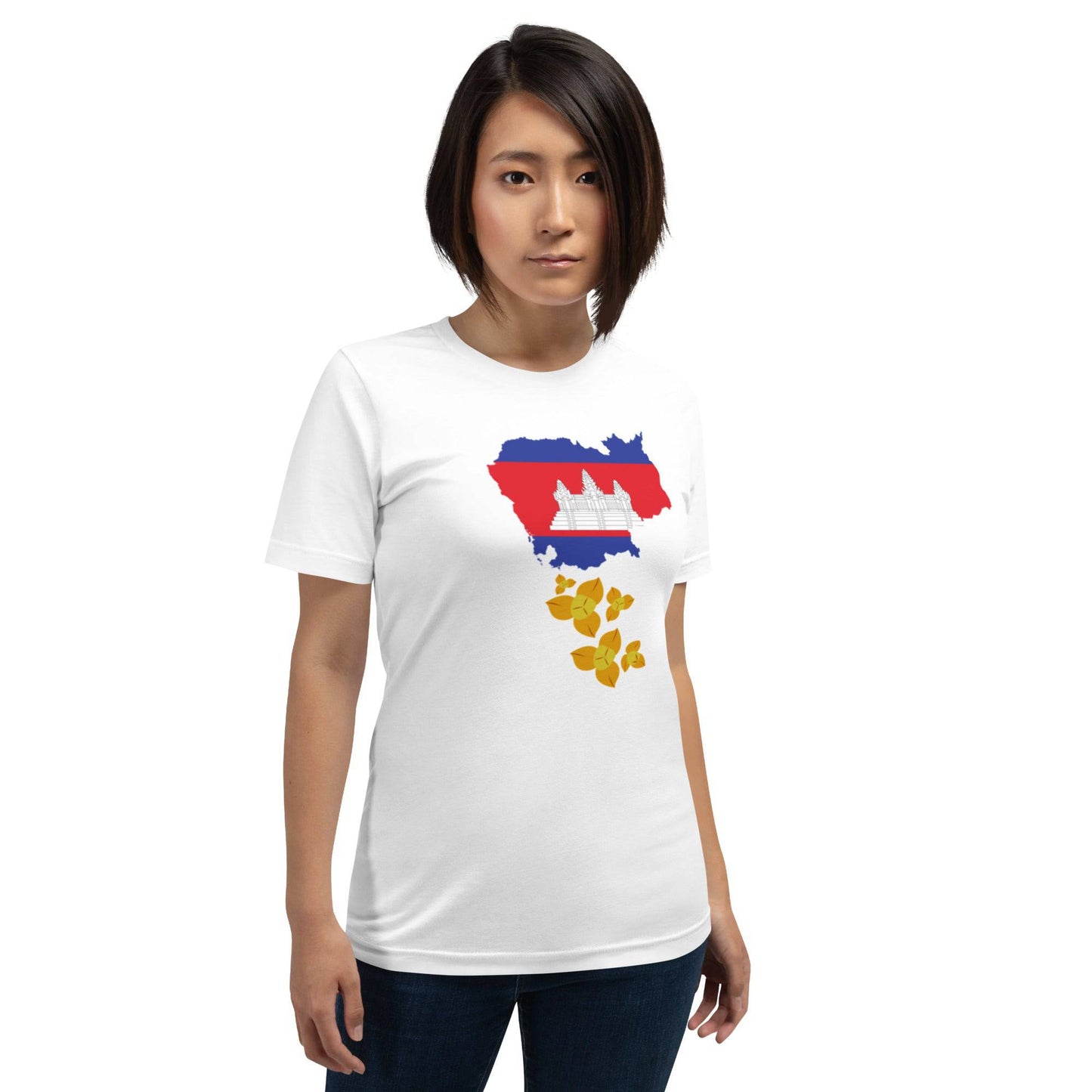 Cambodia Flowers t-shirt - Passport Outfitters Apparel