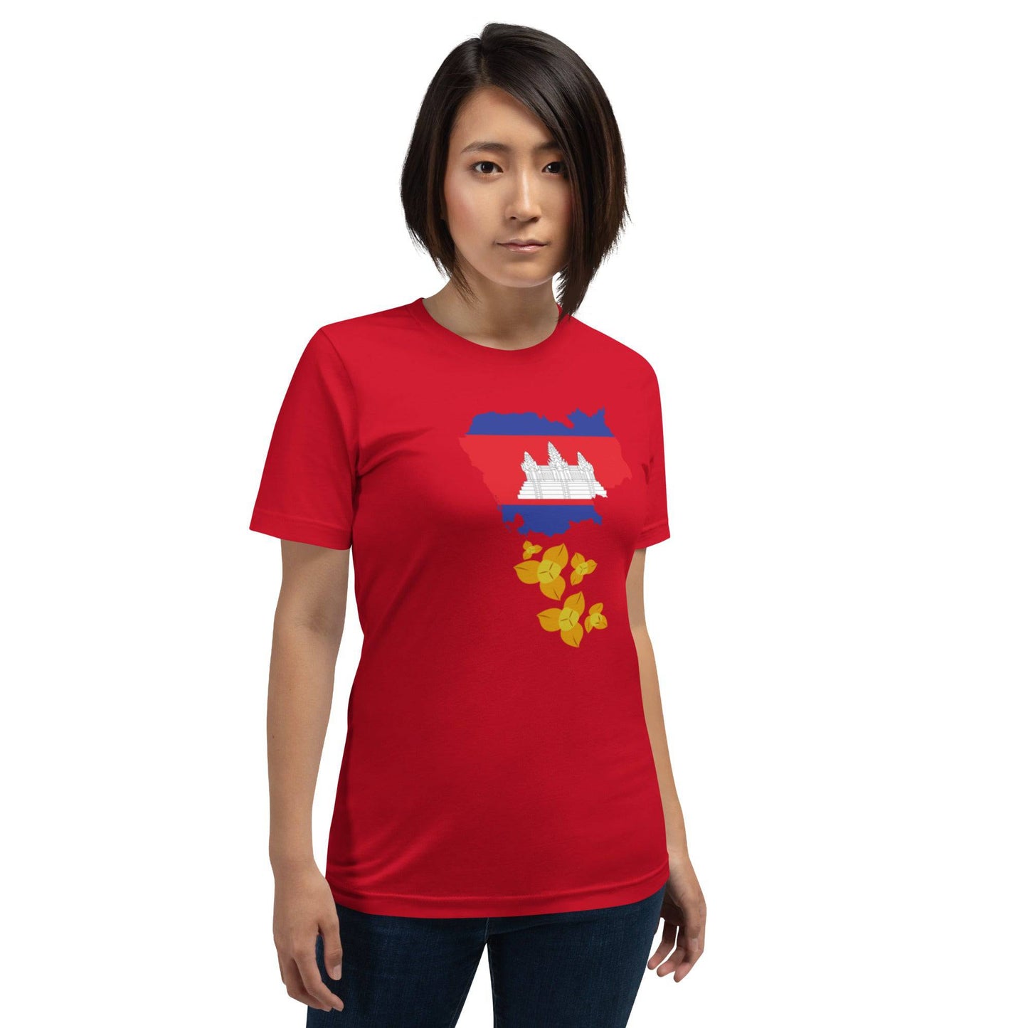 Cambodia Flowers t-shirt - Passport Outfitters Apparel