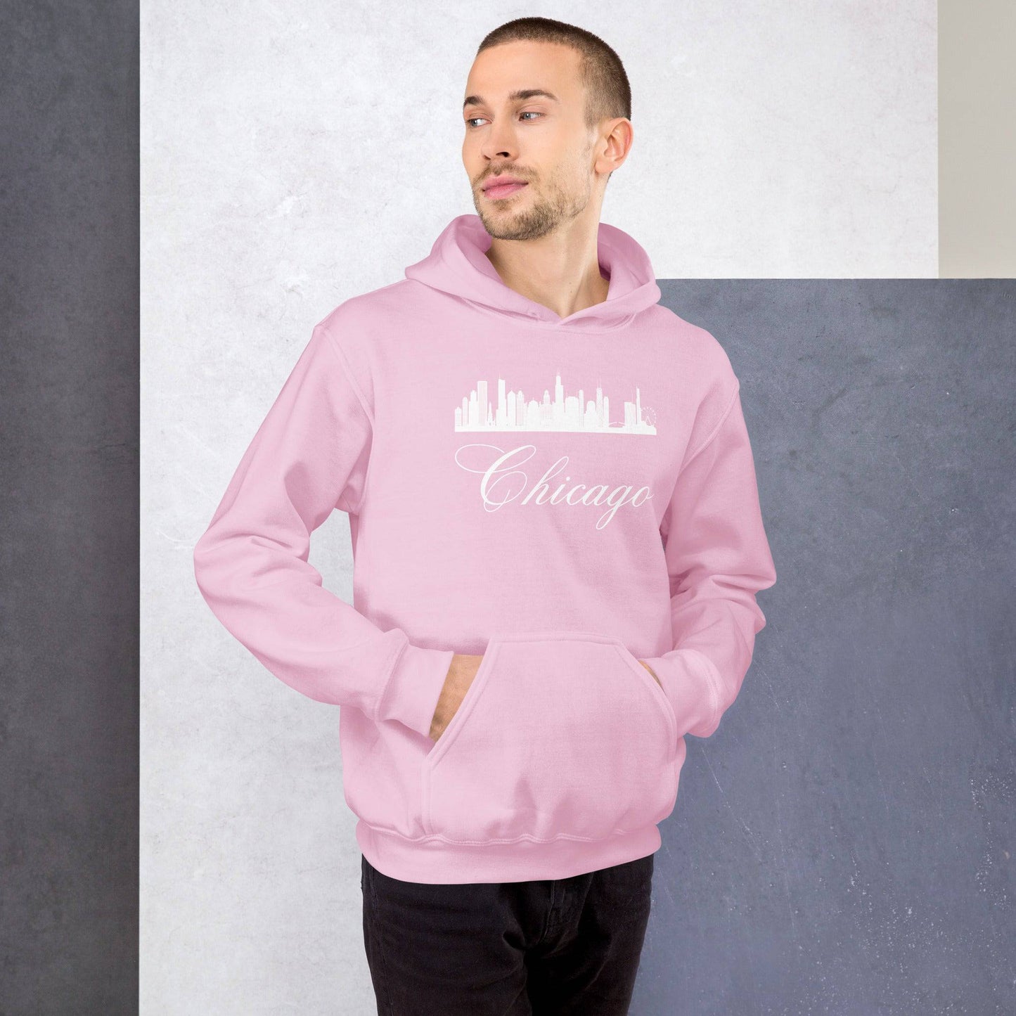 Chicago Skyline Unisex Hoodie - Passport Outfitters Apparel