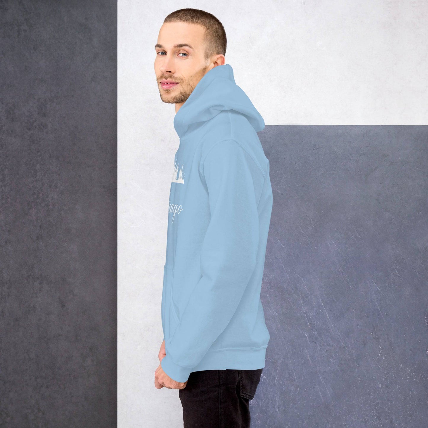Chicago Skyline Unisex Hoodie - Passport Outfitters Apparel